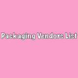 Packaging Vendors List